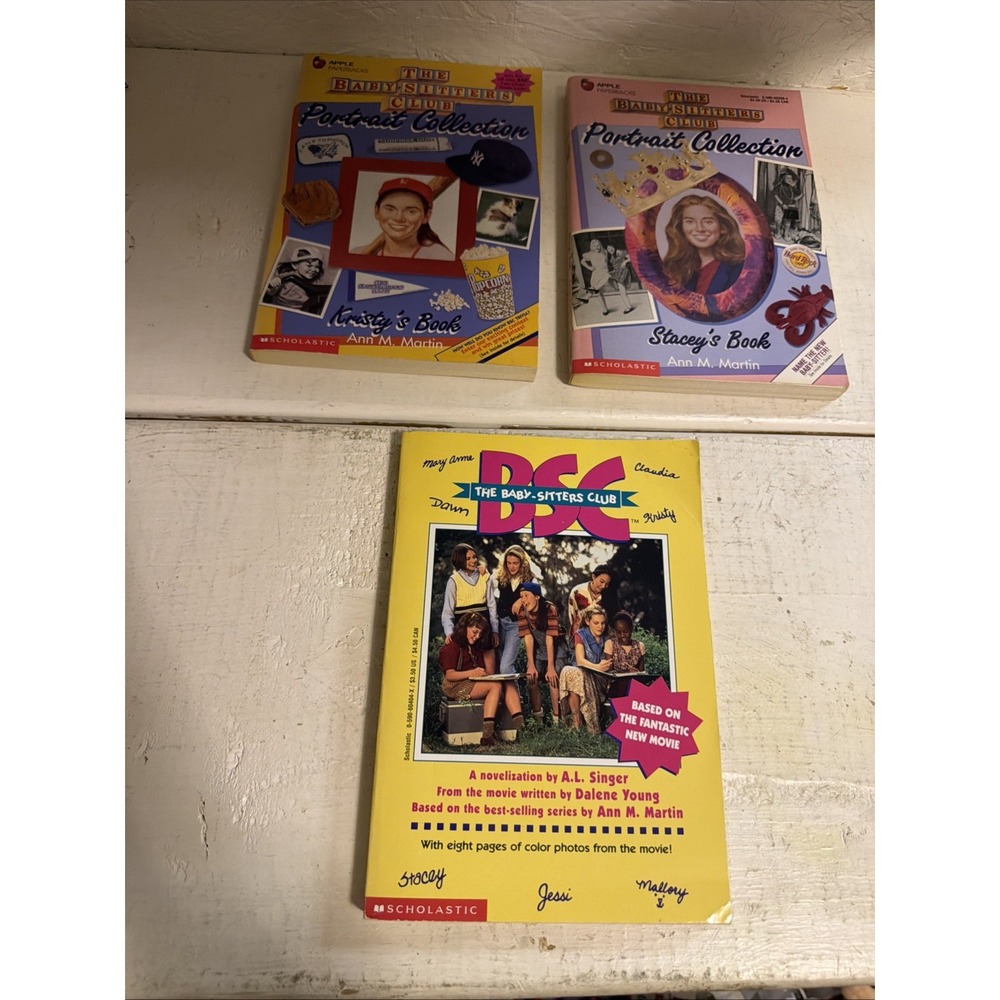 The Babysitters Club Portrait Collection Complete Set 6 Book +The BSC movie Book - Picture 3 of 16